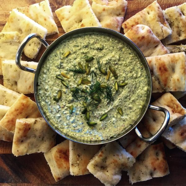 Pistachio and Feta Dip