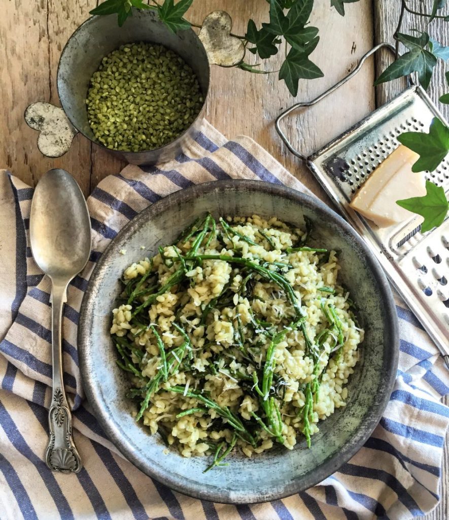 green risotto