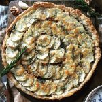 potato kale tart