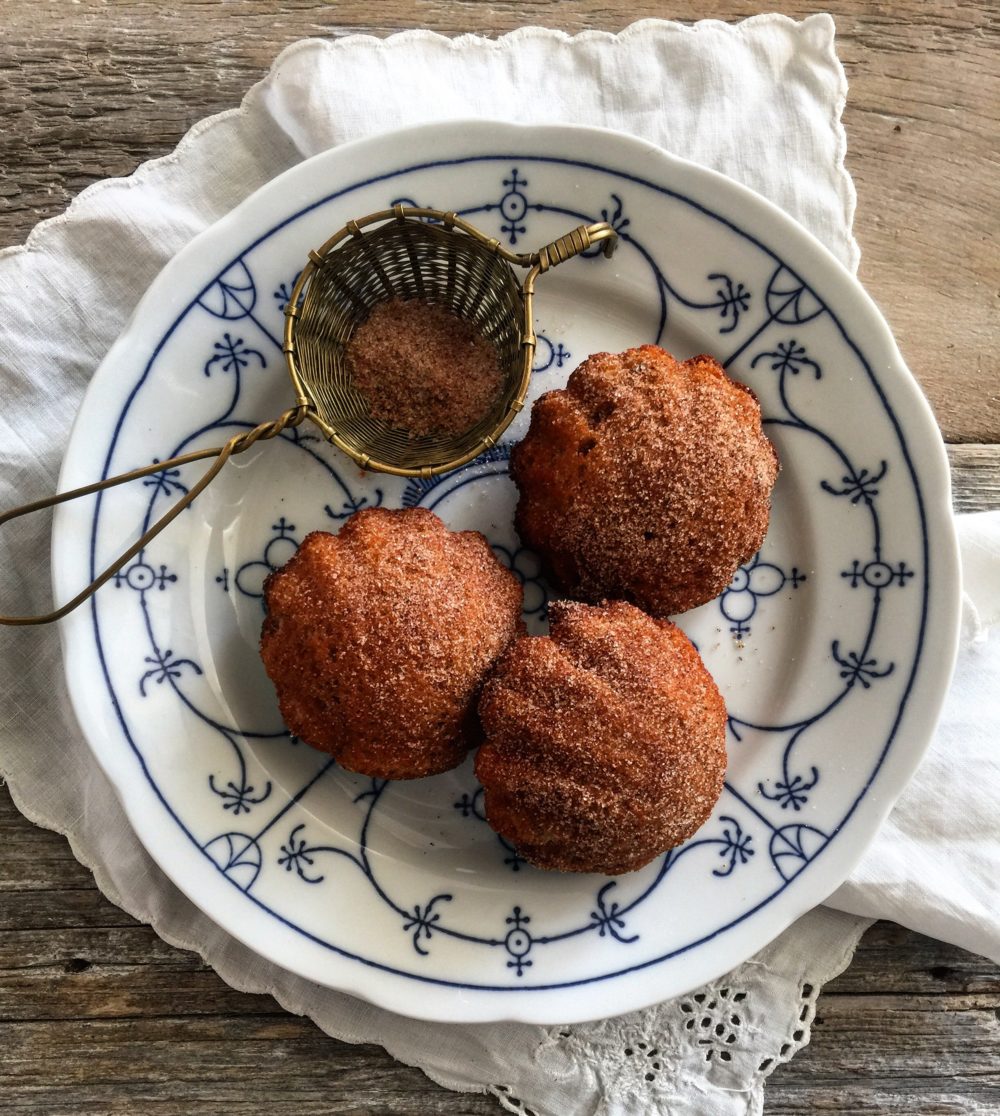 Chestnut Honey and Spice Madeleines