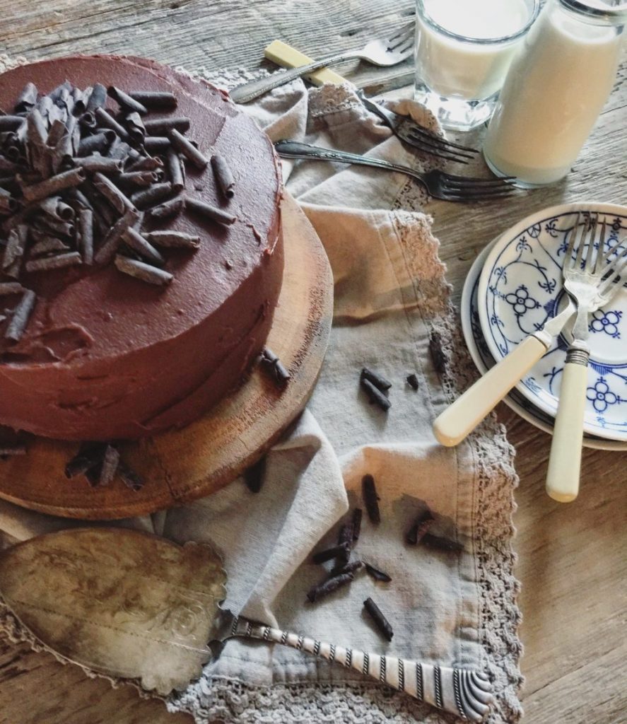 Chocolate Cake with Chocolate Chilli Frosting