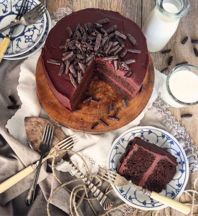 Classic Chocolate Cake with Chilli Chocolate Frosting The Lemon Apron