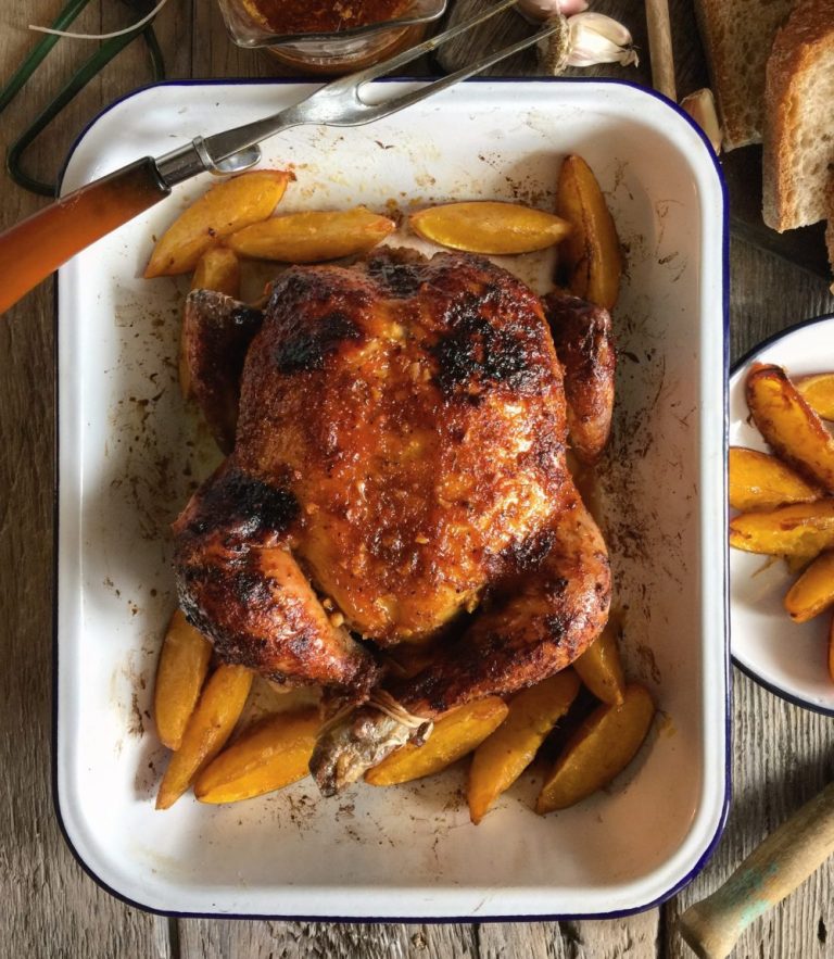 Roast Citrus, Ginger and Honey Chicken The Lemon Apron