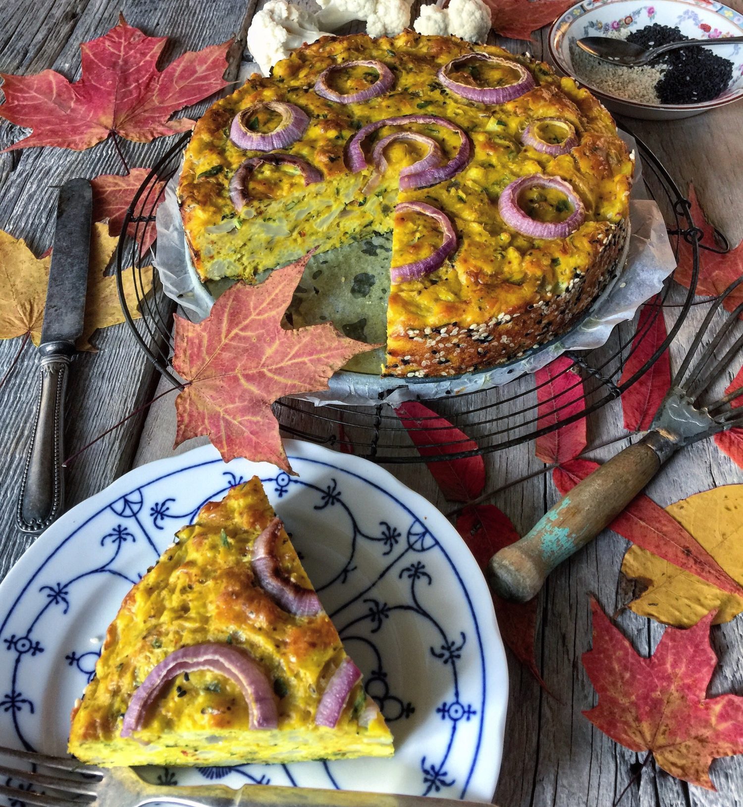 cauliflower cake