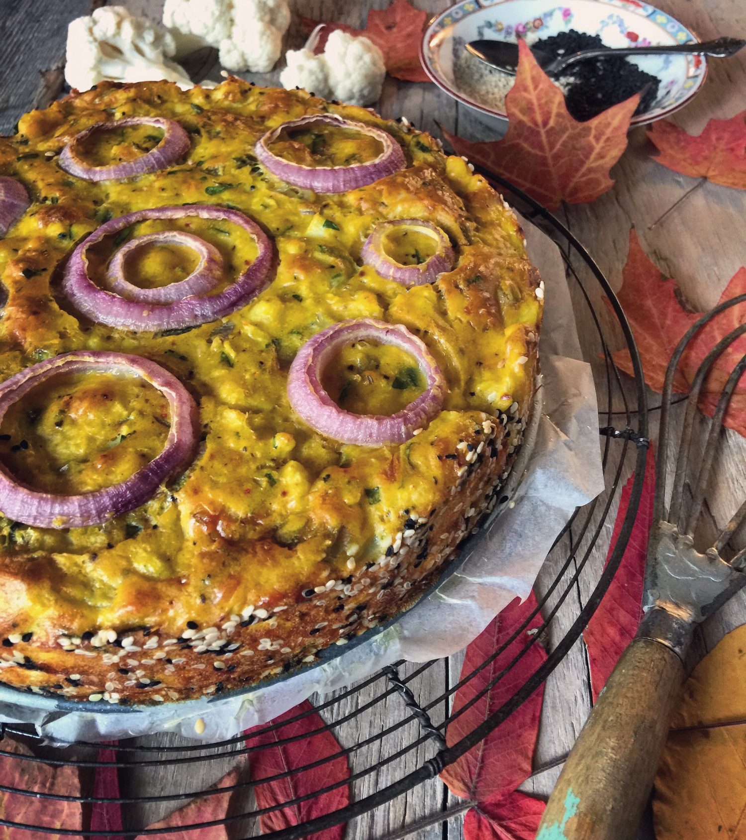 Ottolenghi S Cauliflower Cake The Lemon Apron