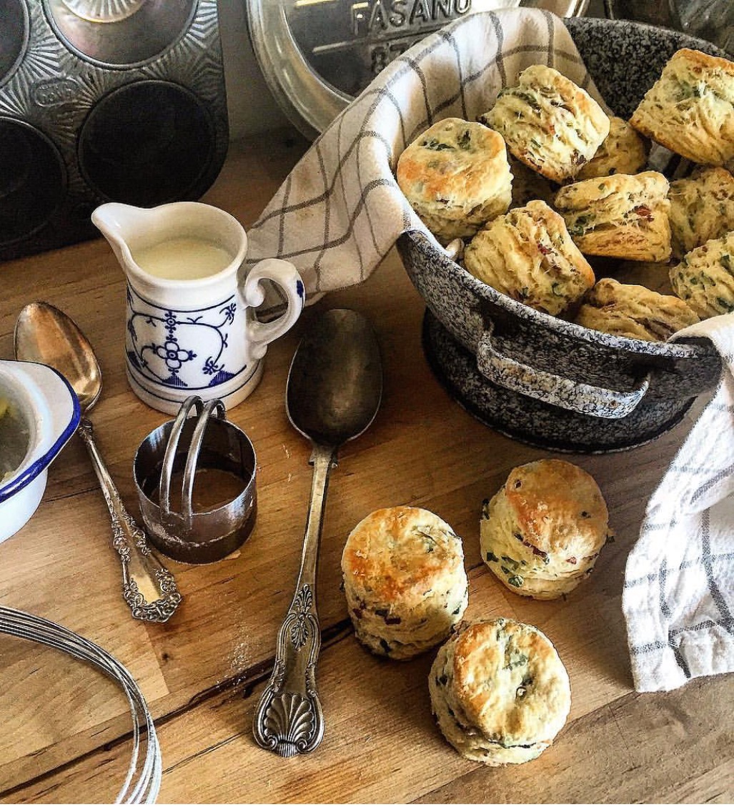 Herbed Kefir Biscuits