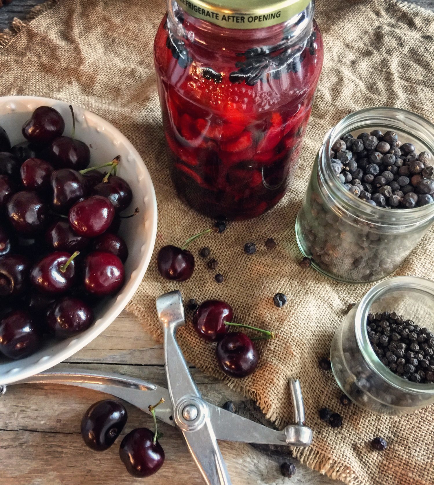 How to Make a Cherry Fruit Shrub Drink - Survival Mom