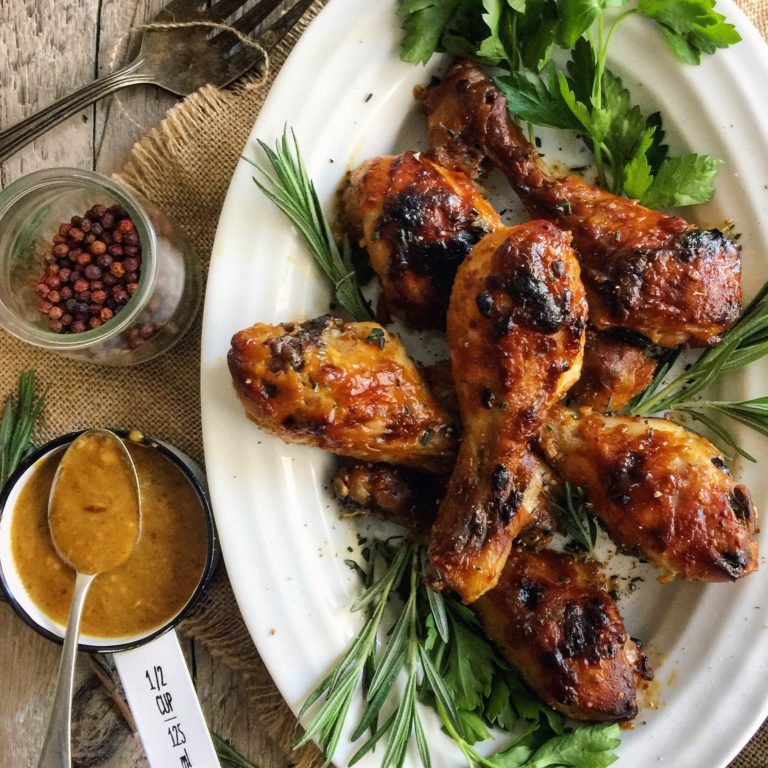 Dijon Maple Drumsticks