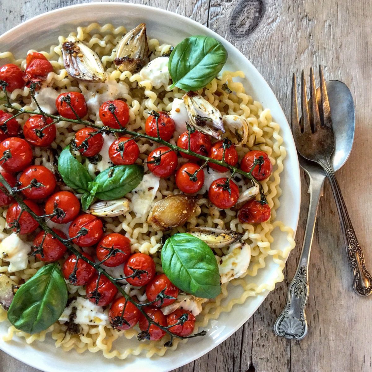 Honey Roasted Cherry Tomato Pasta