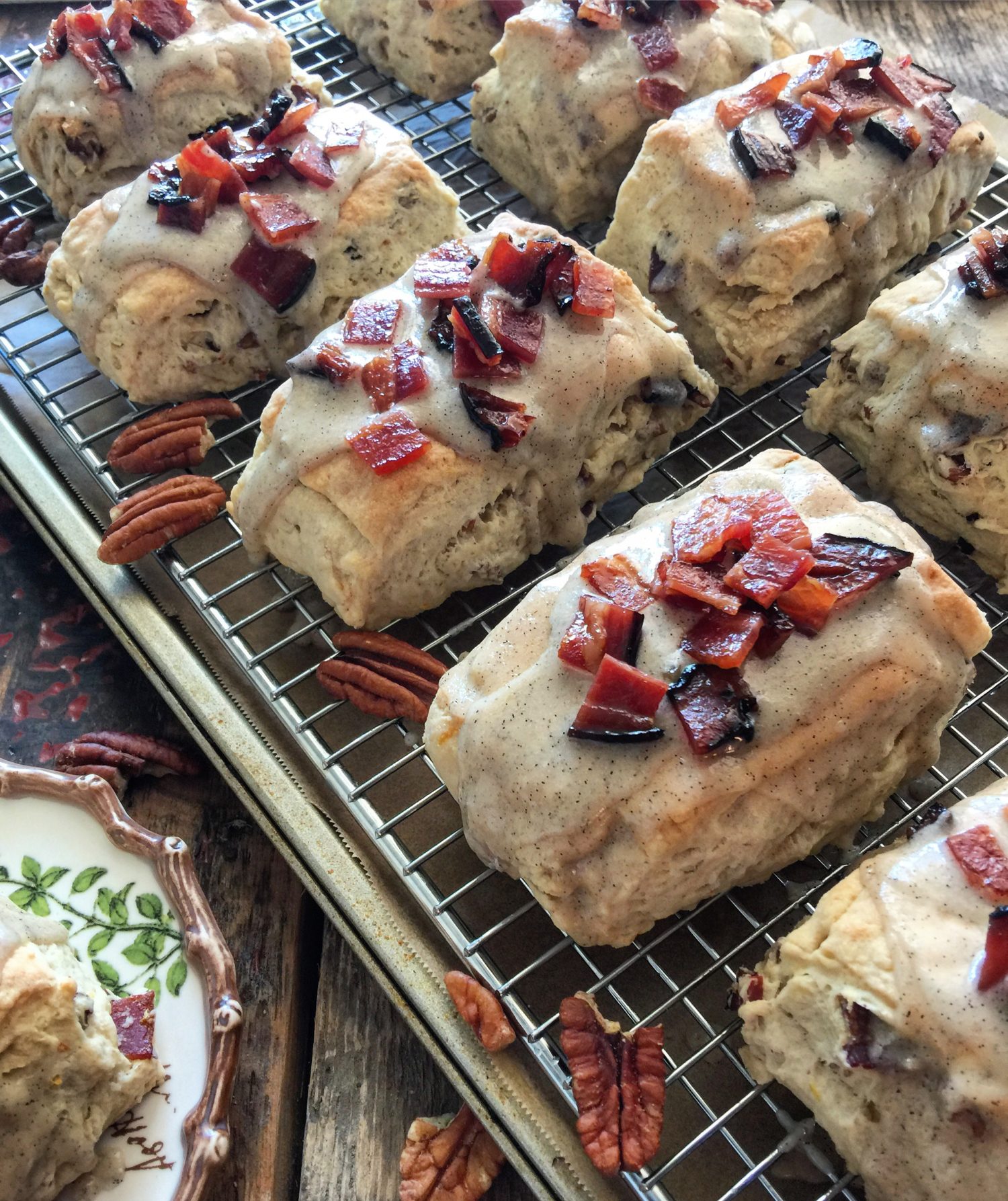 Maple Bacon Scones | The Lemon Apron