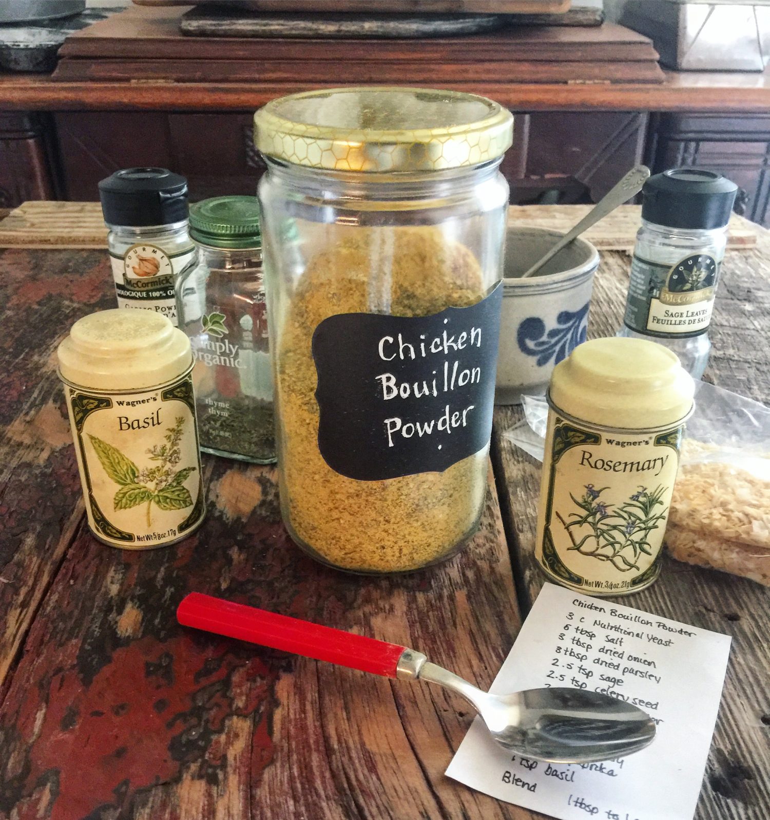 Faux Chicken Bouillon Powder The Lemon Apron