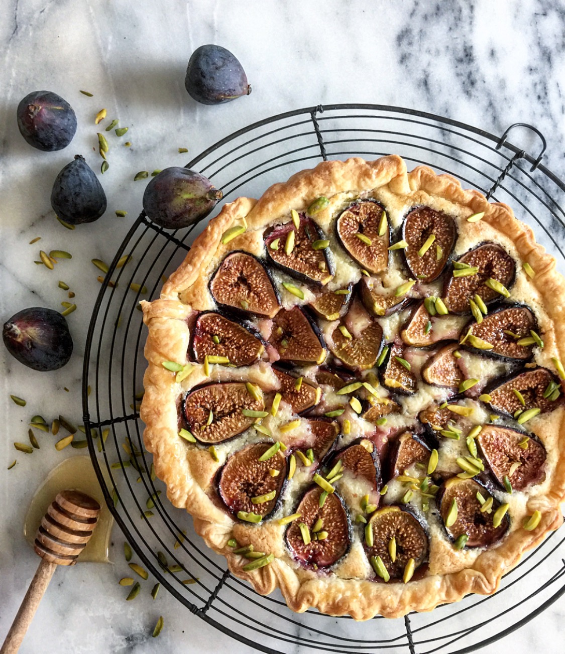 fig and frangipani tart