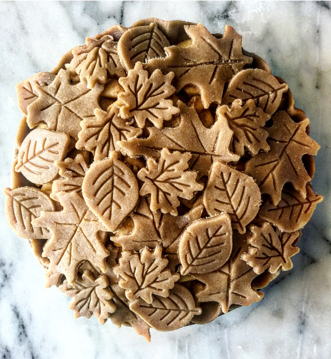 leaf crust pie