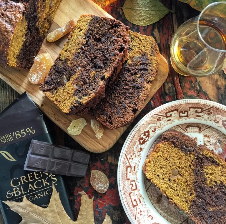 Pumpkin Chocolate Swirl Loaf