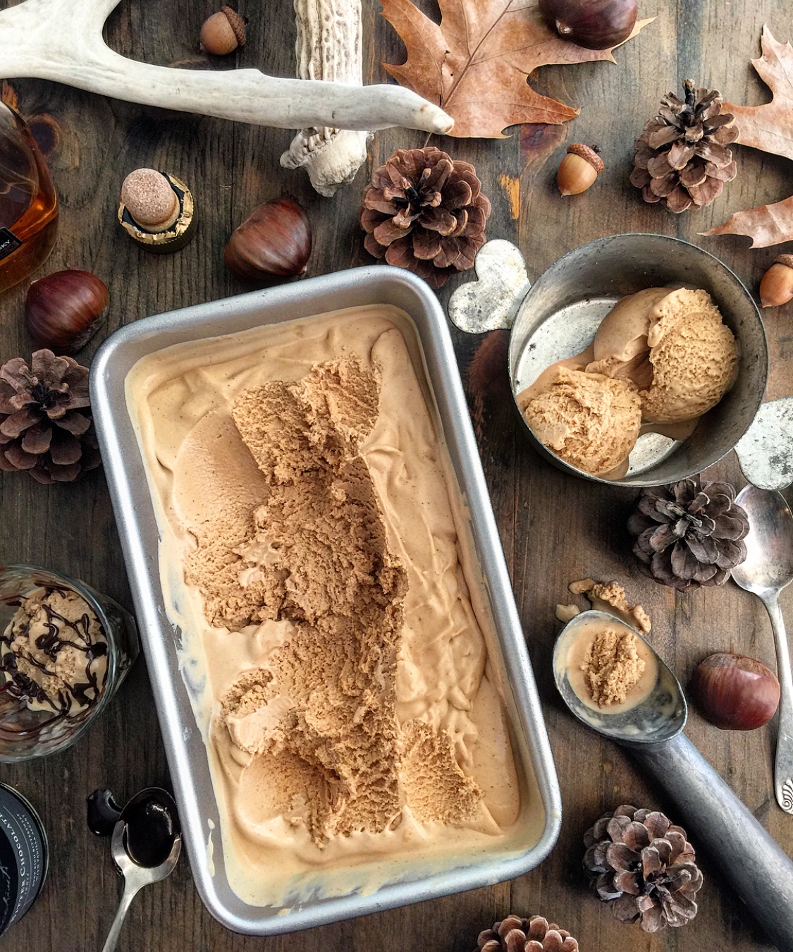 Roasted Chestnut Ice Cream