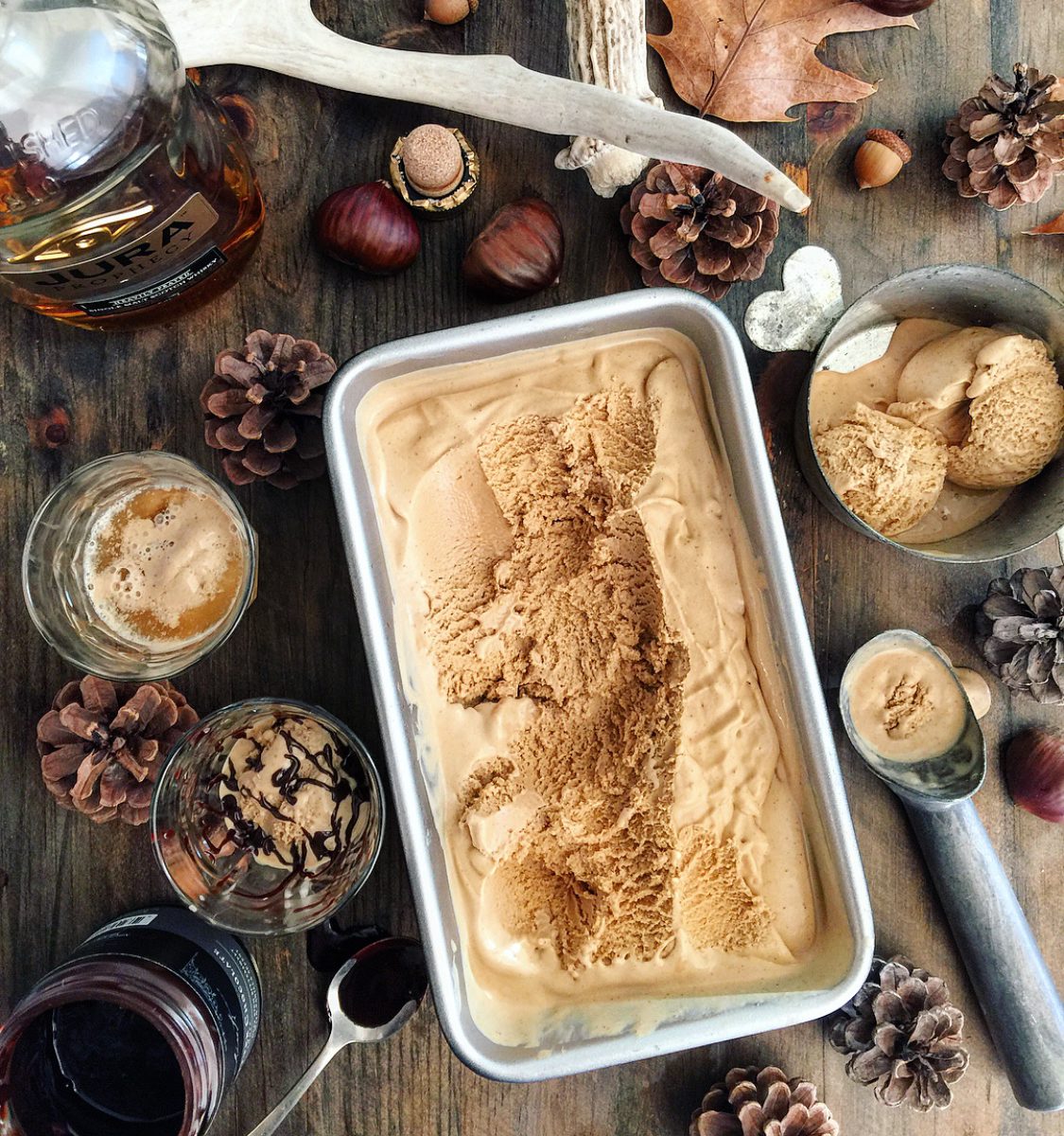 Roasted Chestnut Ice Cream