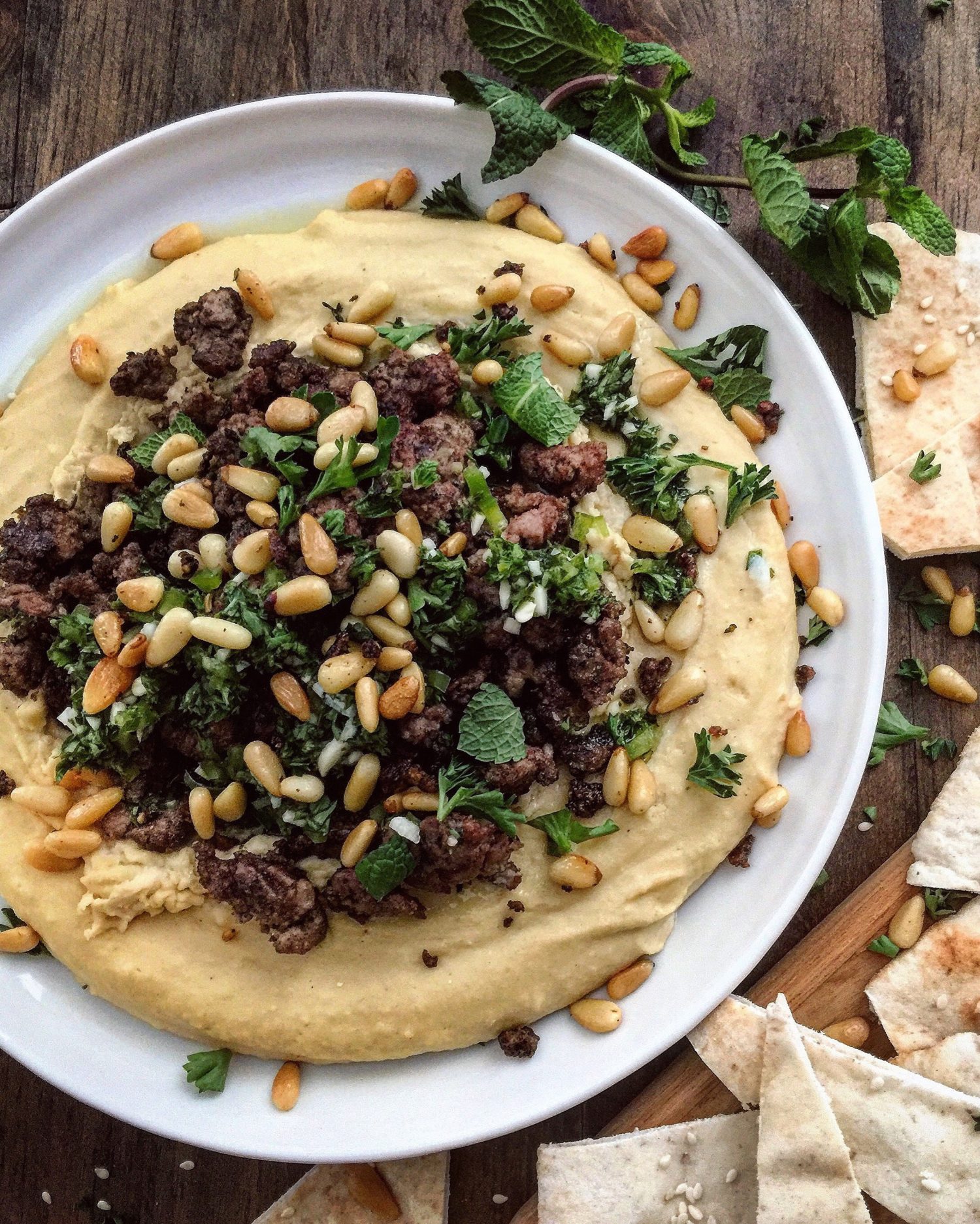 Hummus Kawarma | The Lemon Apron