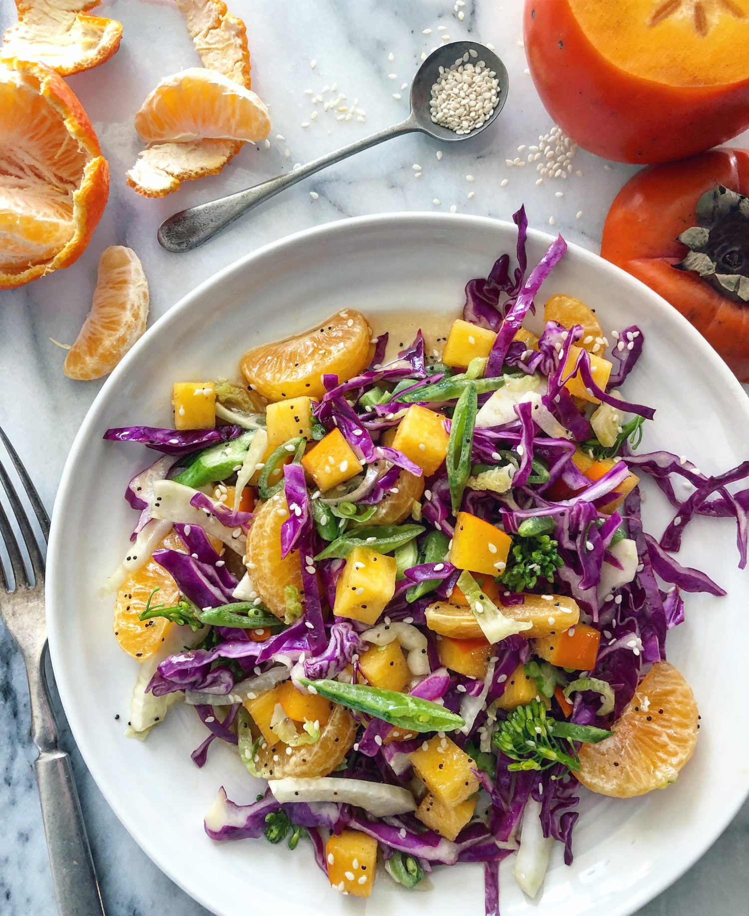 Slaw and Master Vinaigrette