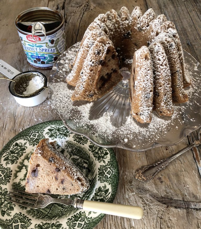 Chestnut Cream Cake With Chocolate Bitters The Lemon Apron