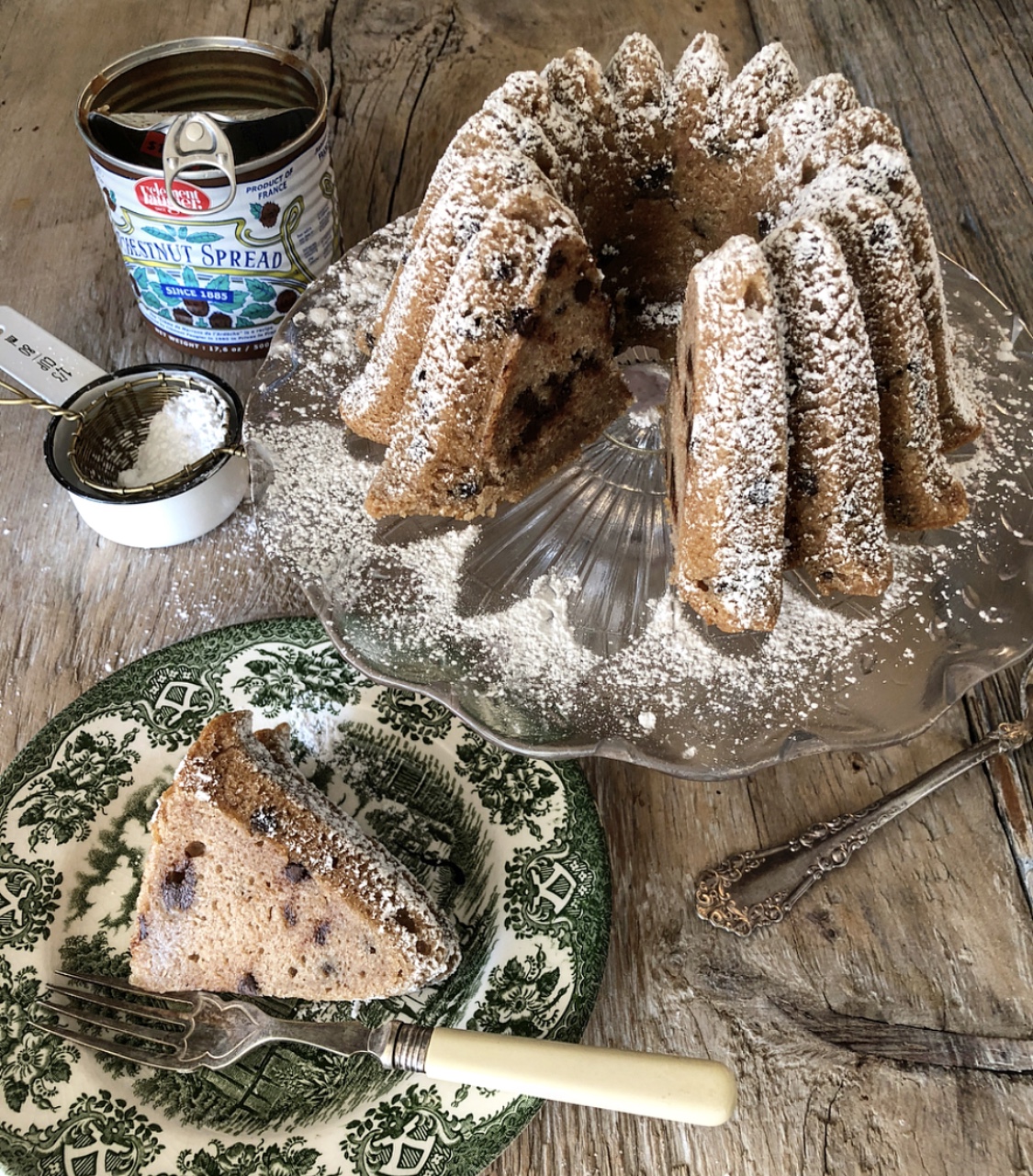 Chestnut Cream Cake