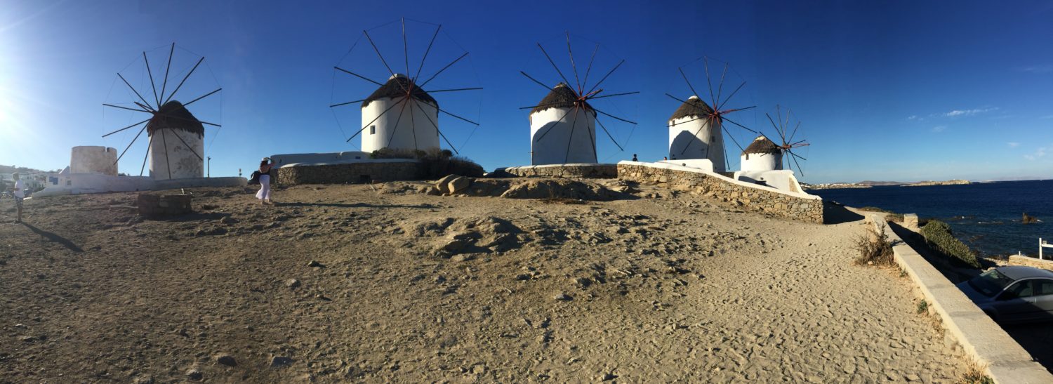 Mykonos Windmills, October 2016