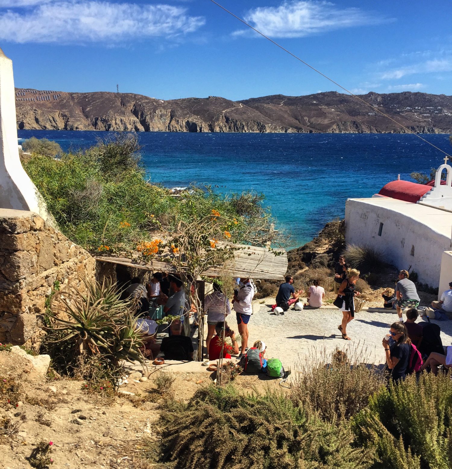 Kiki's Waiting area, Mykonos