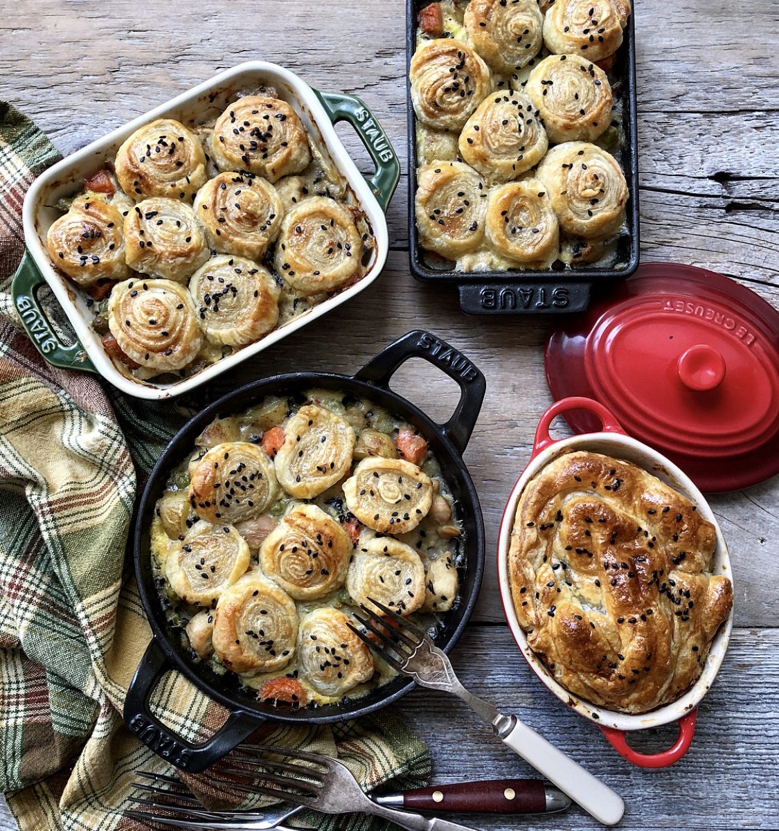 chicken curry pot pie