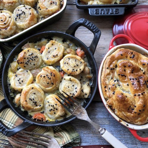 chicken curry pot pie