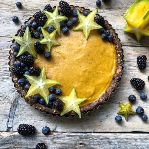 No Bake Pumpkin Halwa PIe