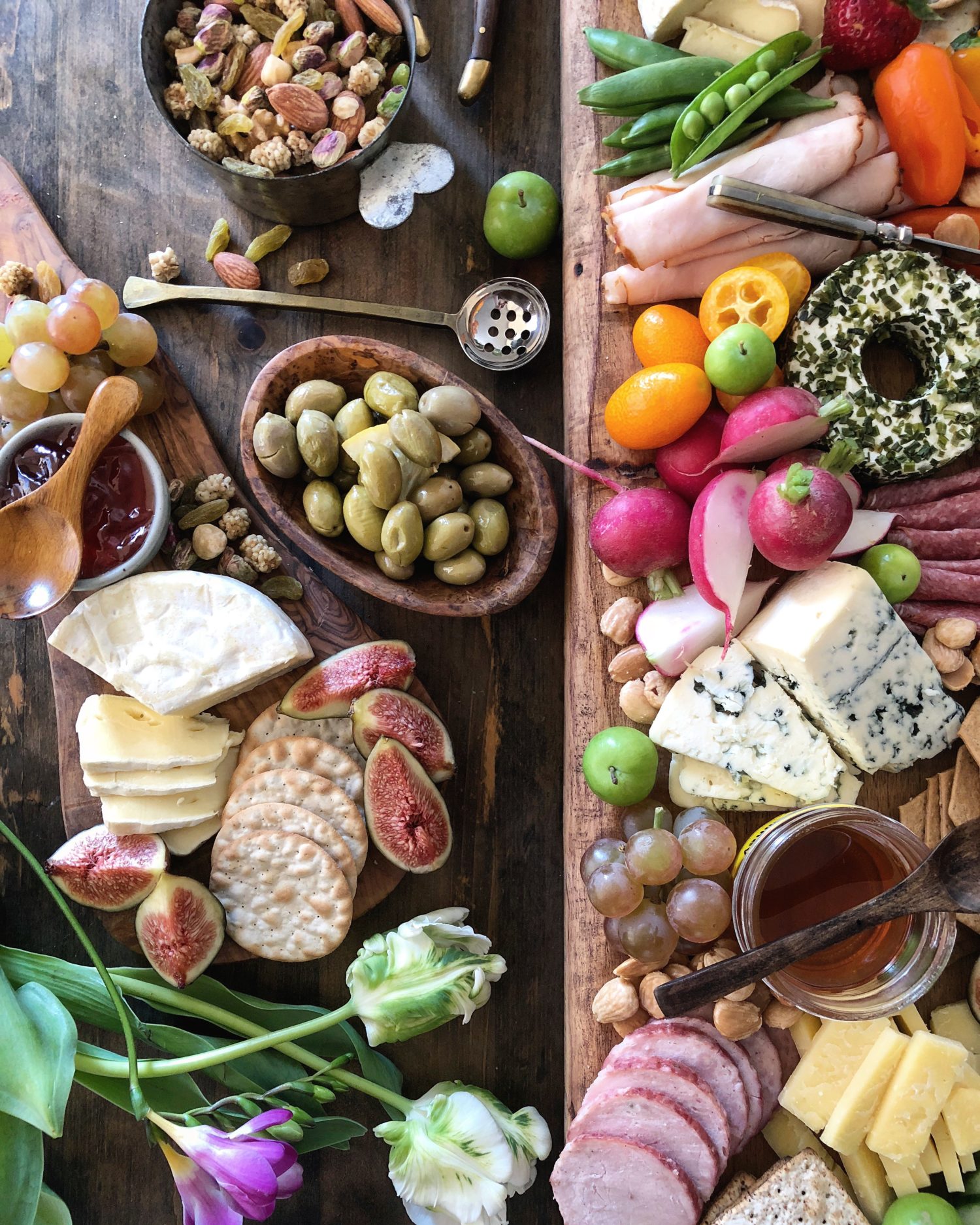 Springtime Cheeseboard