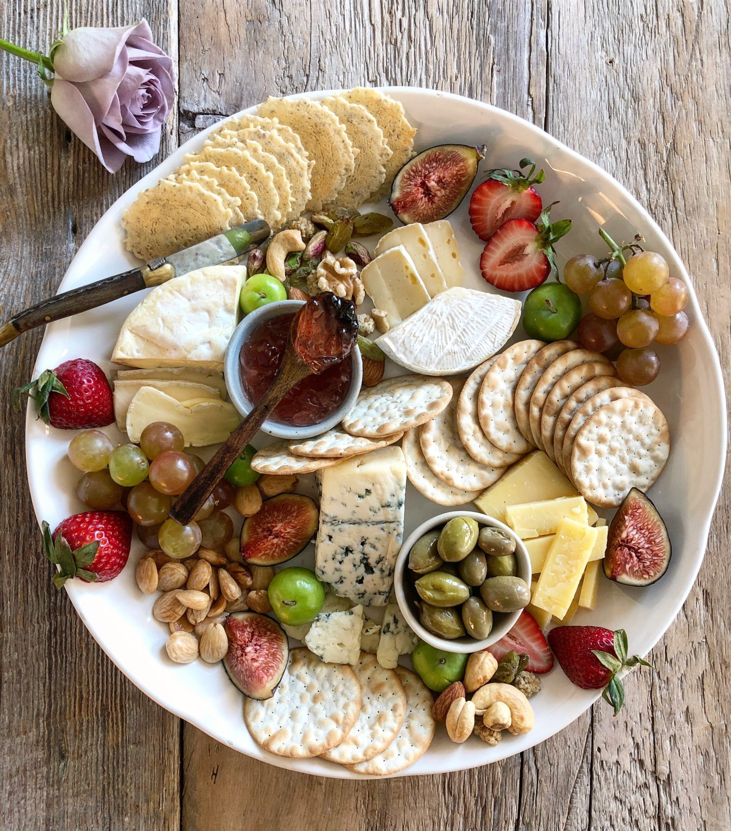 Springtime Cheese Platter