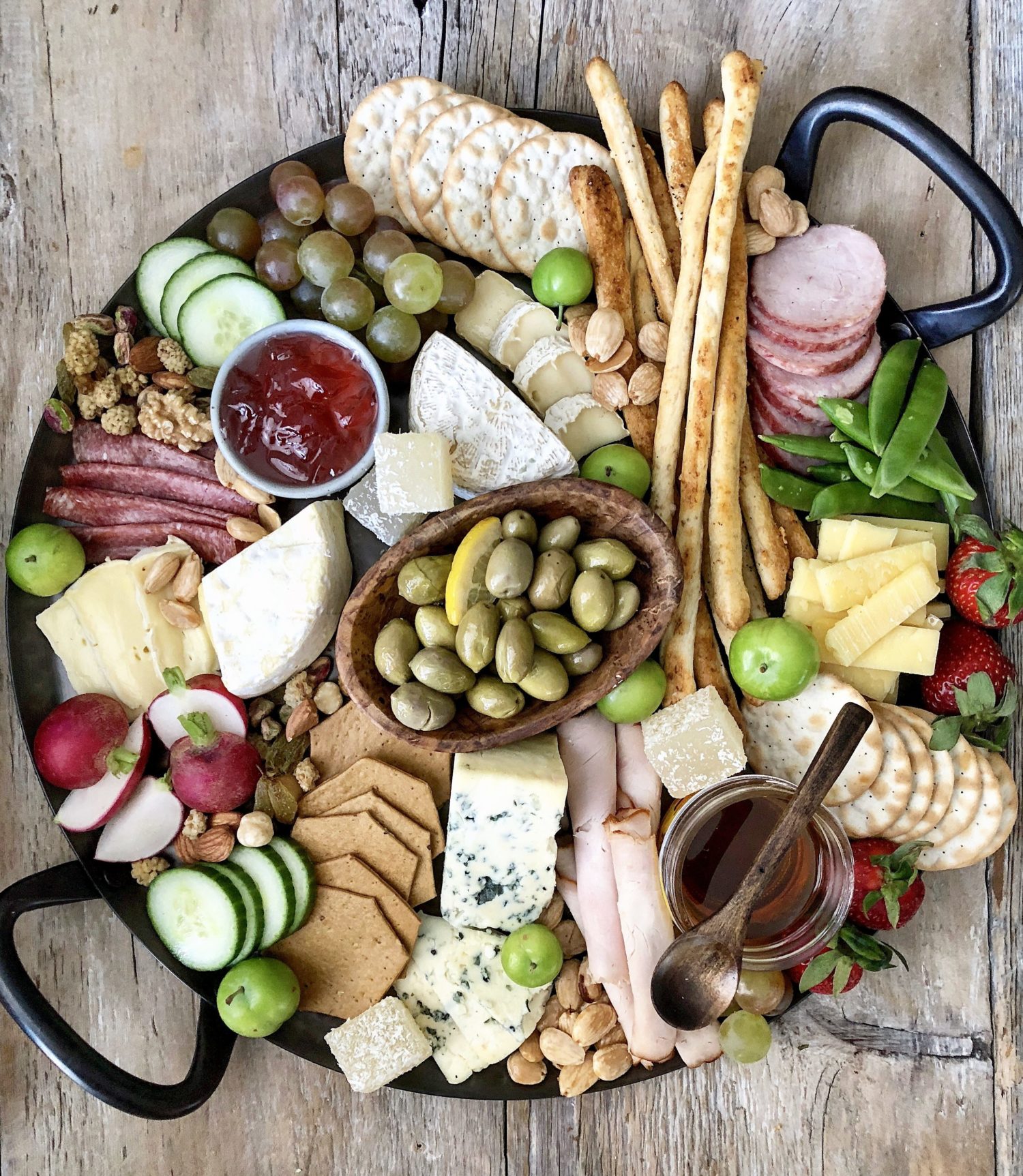 Springtime Cheese Platter