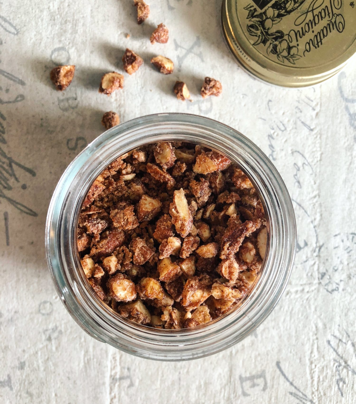 Cinnamon Candied Almonds