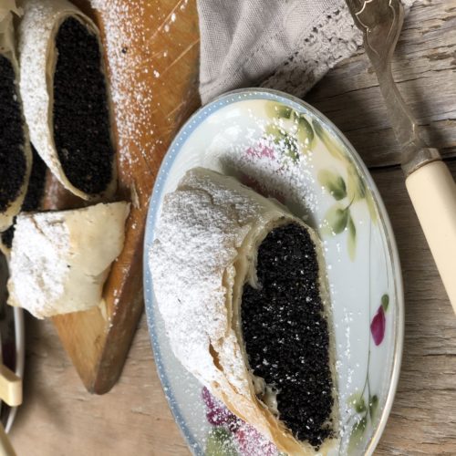 Brown Butter Poppy Seed Strudel