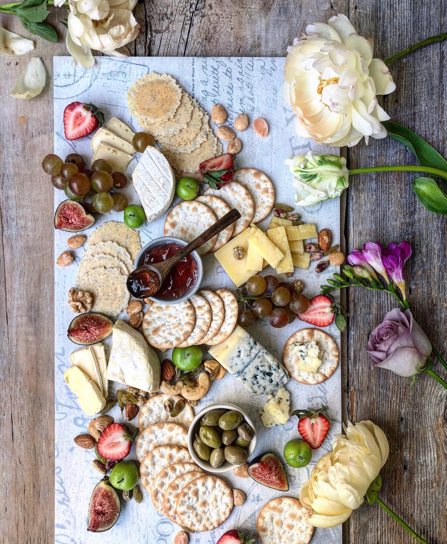 Springtime Cheeseboard