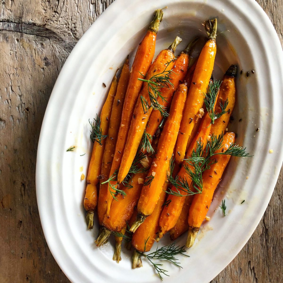 North African Spiced Tunisian Roasted Carrots