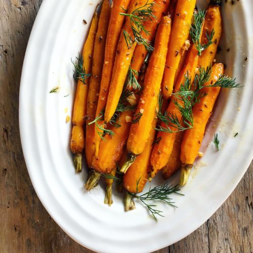 North African Spiced Tunisian Roasted Carrots