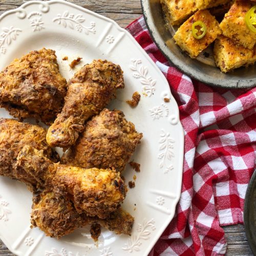 Crispy Baked Fried Chicken