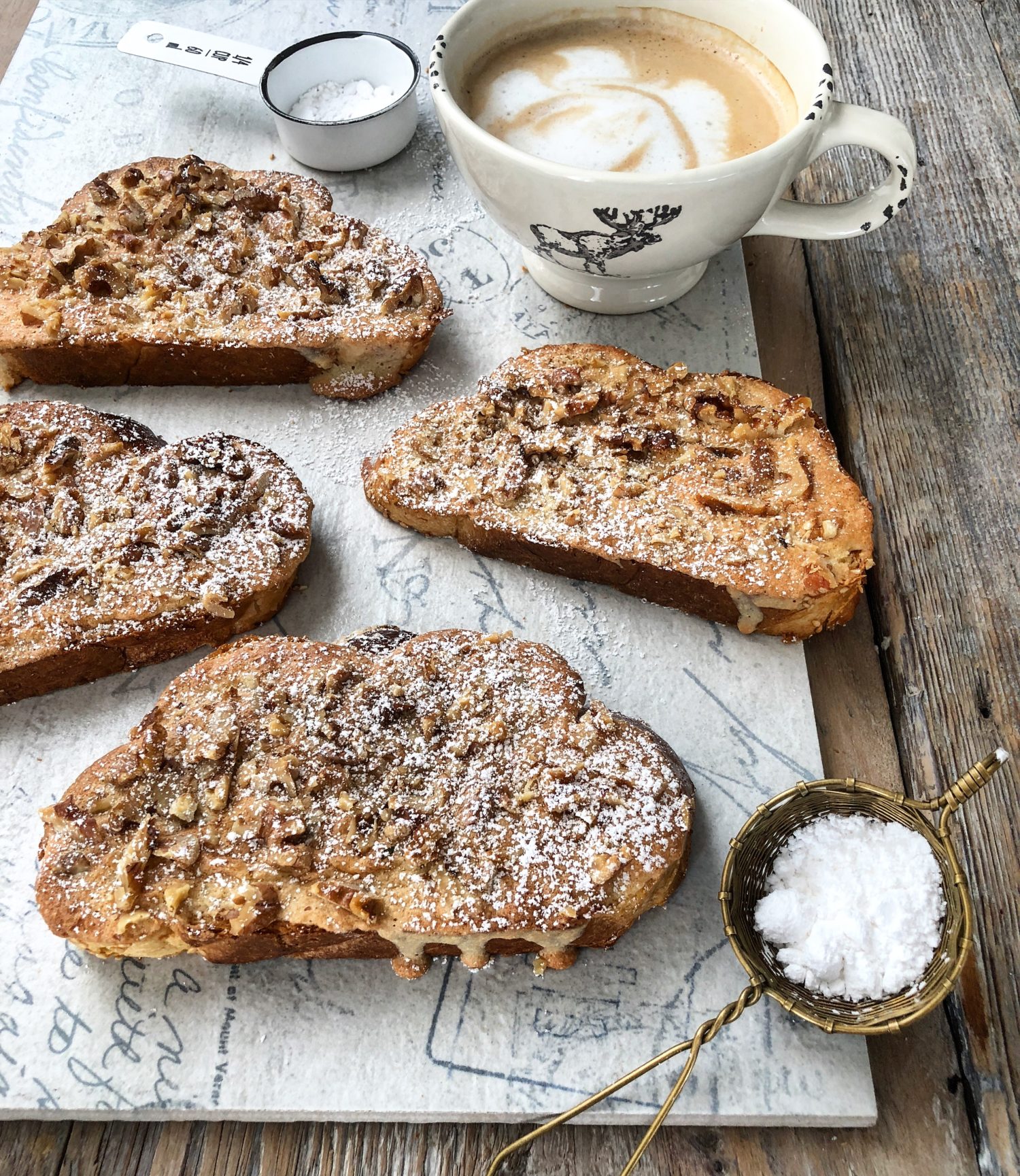 Maple Walnut Bostock pastry