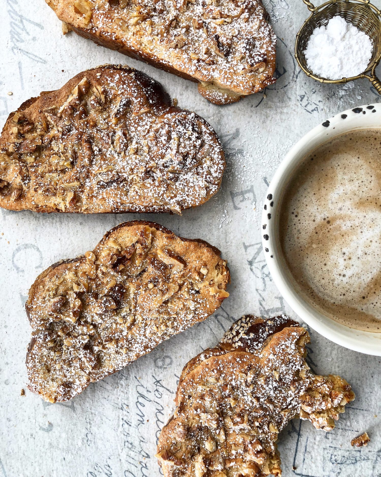 Maple Walnut Bostock pastry