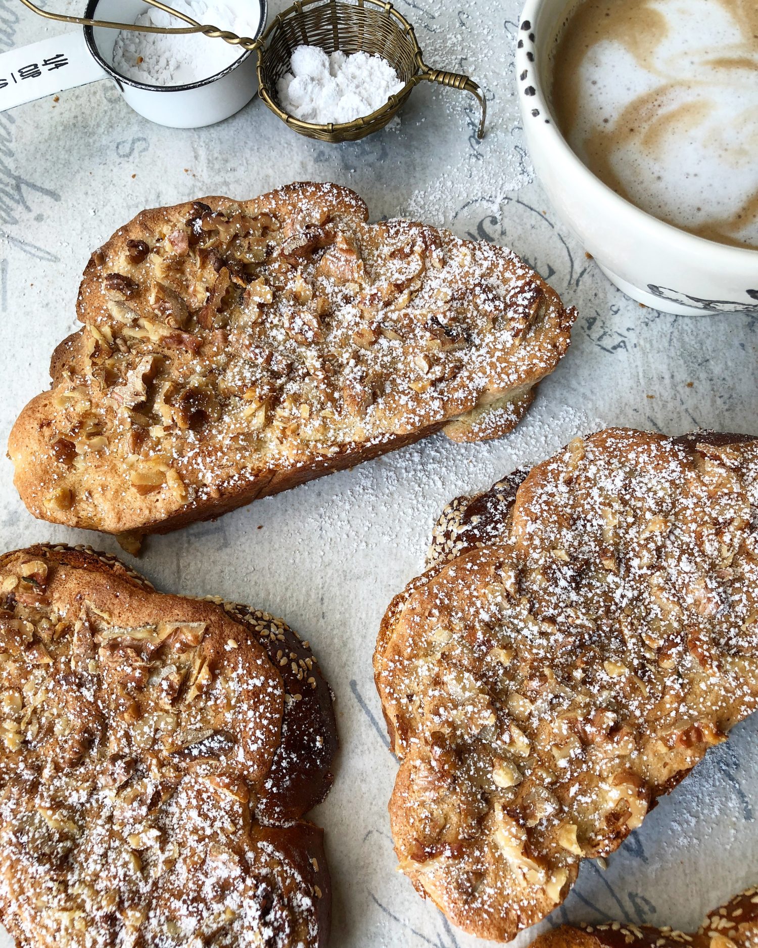 Maple Walnut Bostock pastry