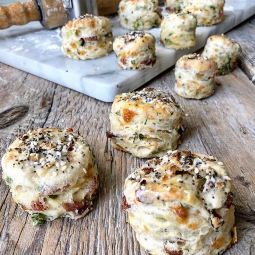 Everything Bacon Apple Breakfast Biscuits