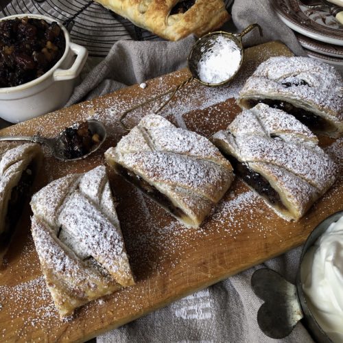 Mincemeat Citrus Frangipane Strudel