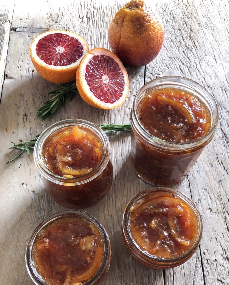 Blood Orange Rosemary Marmalade | The Lemon Apron