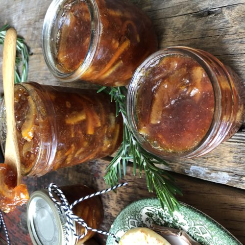 Blood Orange Rosemary Marmalade