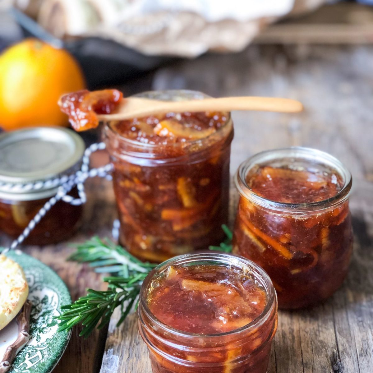 Blood Orange Rosemary Marmalade