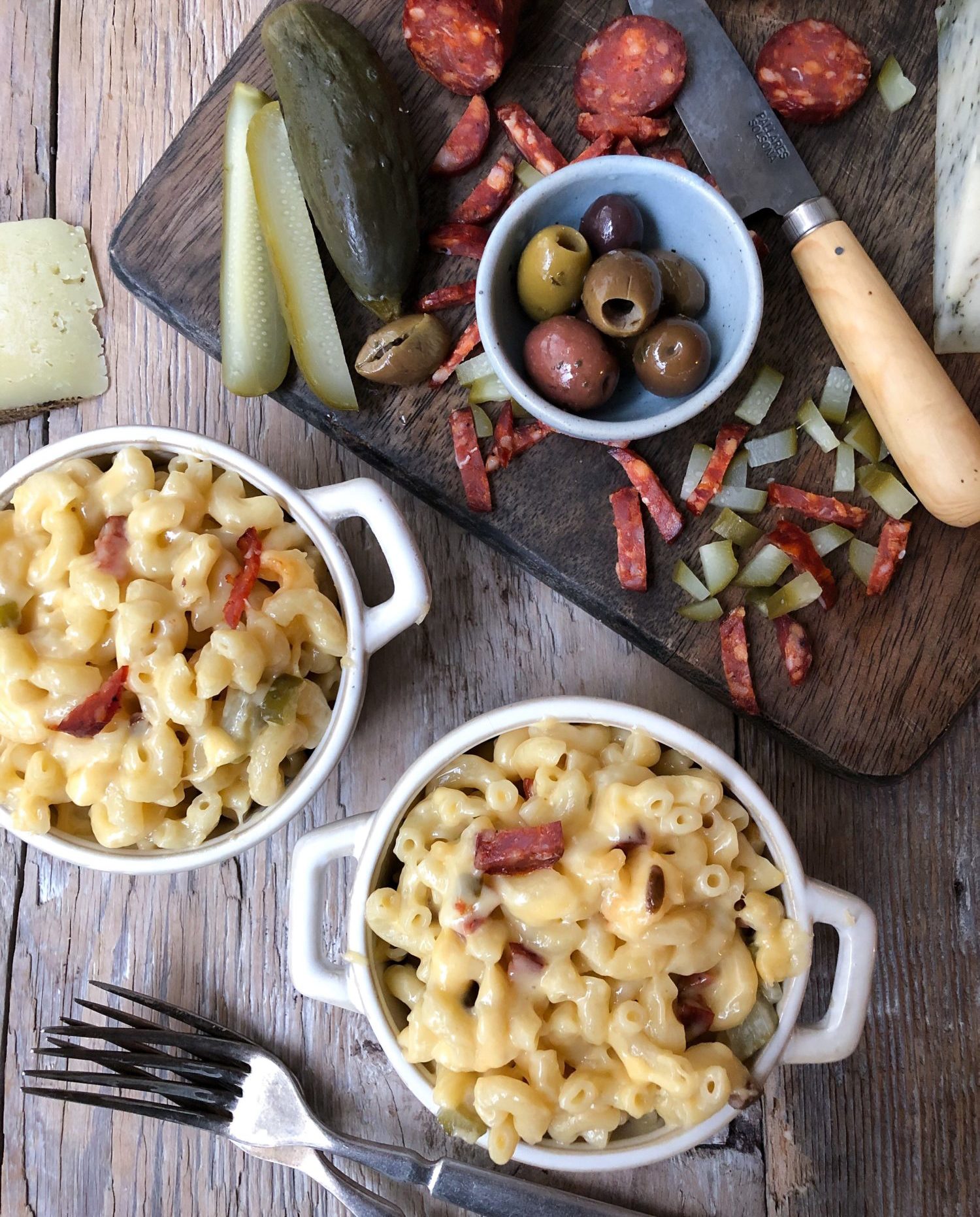 Cheeseboard macaroni cheese recipe