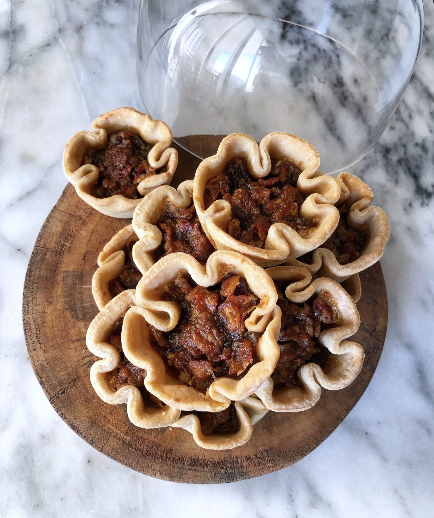 Brown Butter Maple Bacon Butter Tarts