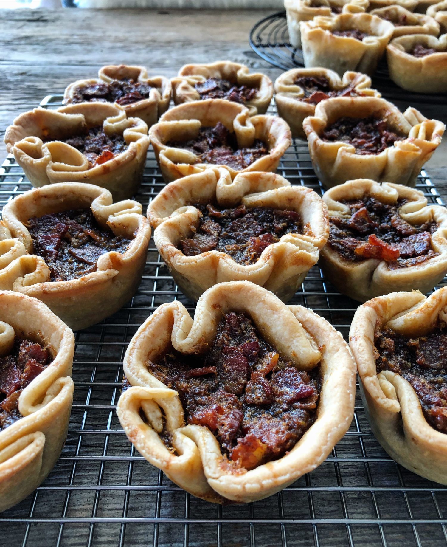 Brown Butter Maple Bacon Butter Tarts