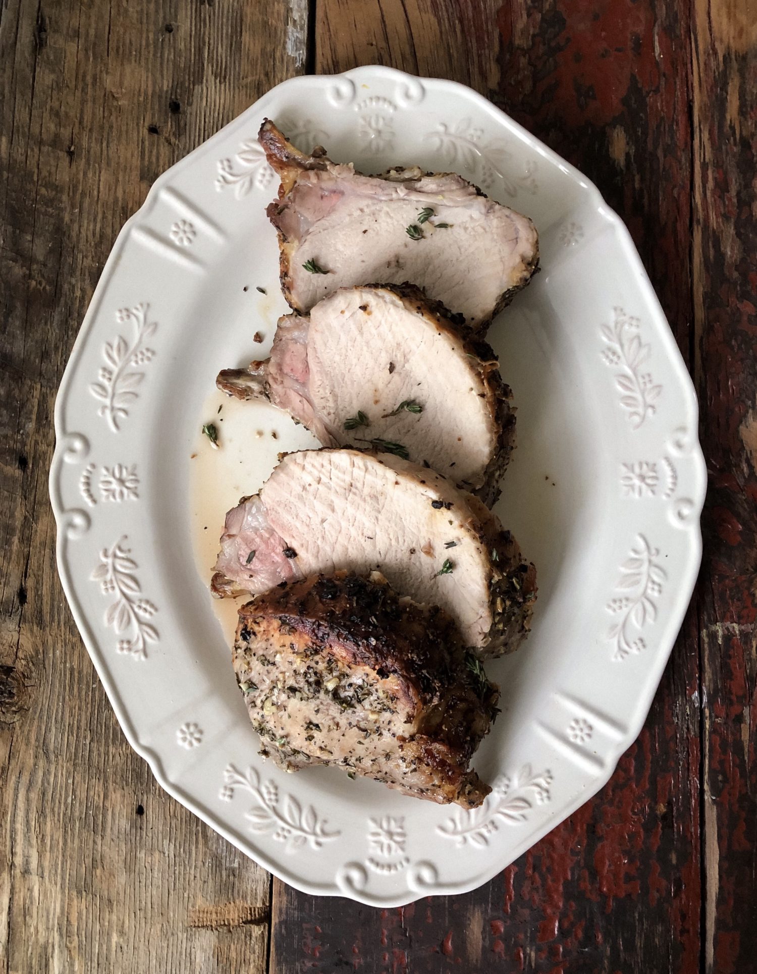 Four Rib Pork Loin Roast